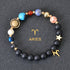 Eight Planets Twelve Constellations Bracelets Frosted Stone Beaded Bracelet