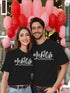 Love Valentine'S Day T-Shirt,   Couple T-Shirt, Couple Christmas, Fashion Casual T-Shirt, Short-Sleeved T-Shirt