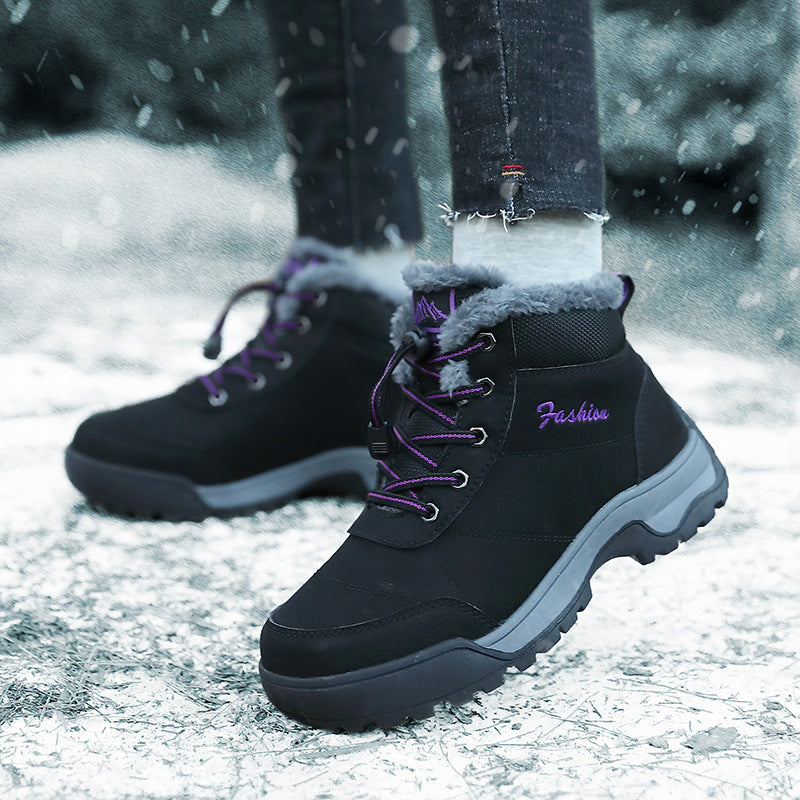 Winter Snow Boots For The Elderly Cotton Thickening Thermal Cotton Shoes