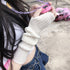 Fingerless Gloves Sun Protection Arm Guard Knitting Oversleeve Women