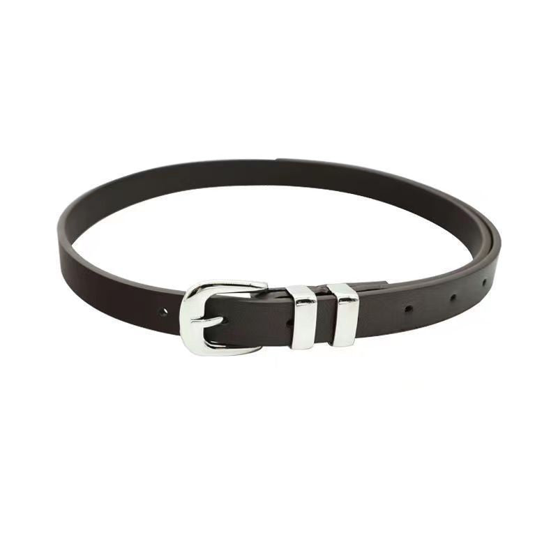 Niche Design Thin Belt Women's Simple