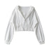 Women's Shoulder Hooded Double Zipper Sweater