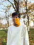 Scarf Winter Warm Riding Cold-proof Scarf Fleece-lined Thick Windproof Mask