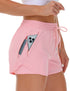 Women's Sports Shorts Running Yoga Two Pieces