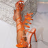 Fashion Personality Bow Stiletto Sandals