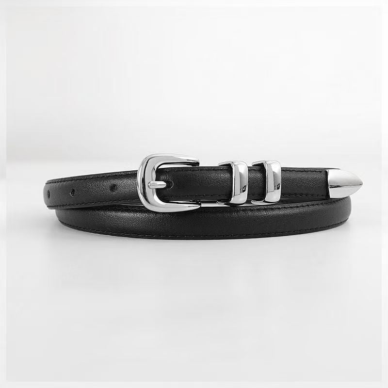 Niche Design Thin Belt Women's Simple