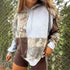 Leaves Camouflage Print Street Pullover Hooded Sweatshirt