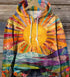 Women's Digital Printing Casual Loose Sweatshirt