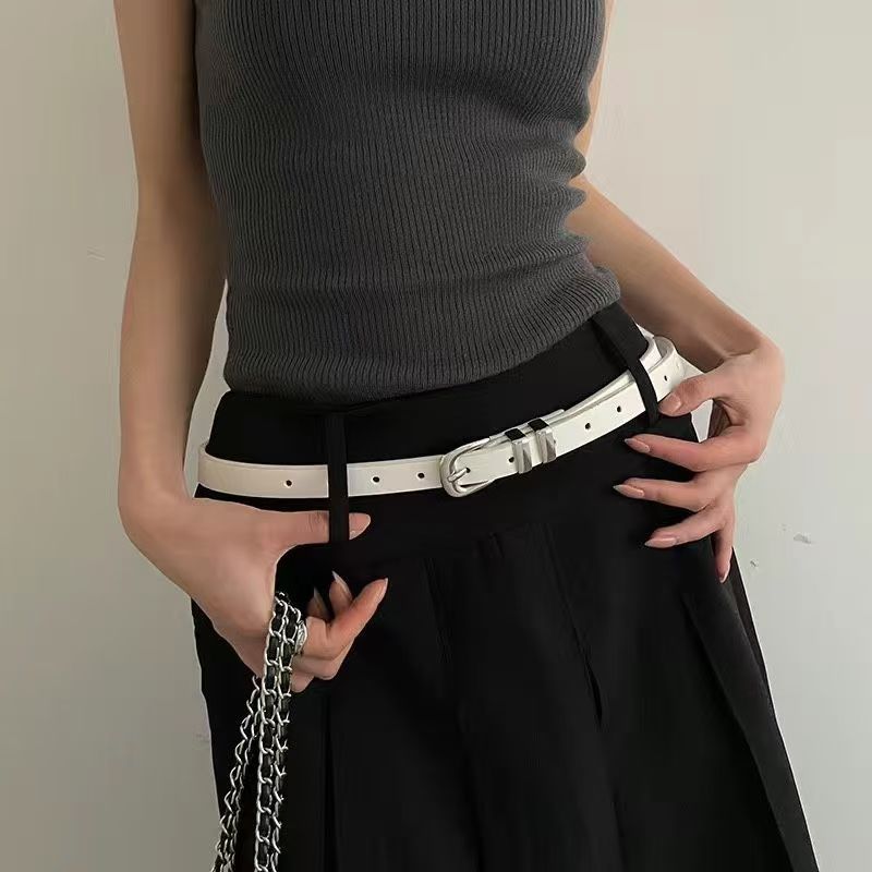 Niche Design Thin Belt Women's Simple