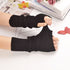 Fingerless Gloves Sun Protection Arm Guard Knitting Oversleeve Women