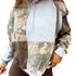 Leaves Camouflage Print Street Pullover Hooded Sweatshirt