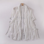 Women's Fashionable New Pearl Chiffon Scarf