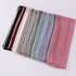 Ladies New Solid Color Chiffon Casual Scarf