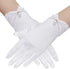 Women's Stylish Personalized Satin Short Gloves