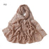 Fashion Solid Color Chiffon Women's Scarf