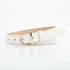 Fashionable All-match D-type Alloy Pin Buckle Women's Belt