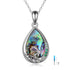 925 Silver Teardrop Urn Necklace for Ashes