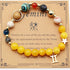 Eight Planets 12 Constellation Bracelet Morgan Stone Beaded Bracelet