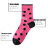 8 Pairs Colorful Crew Socks Women Athletic Odor-resistant, Seamless And Breathable