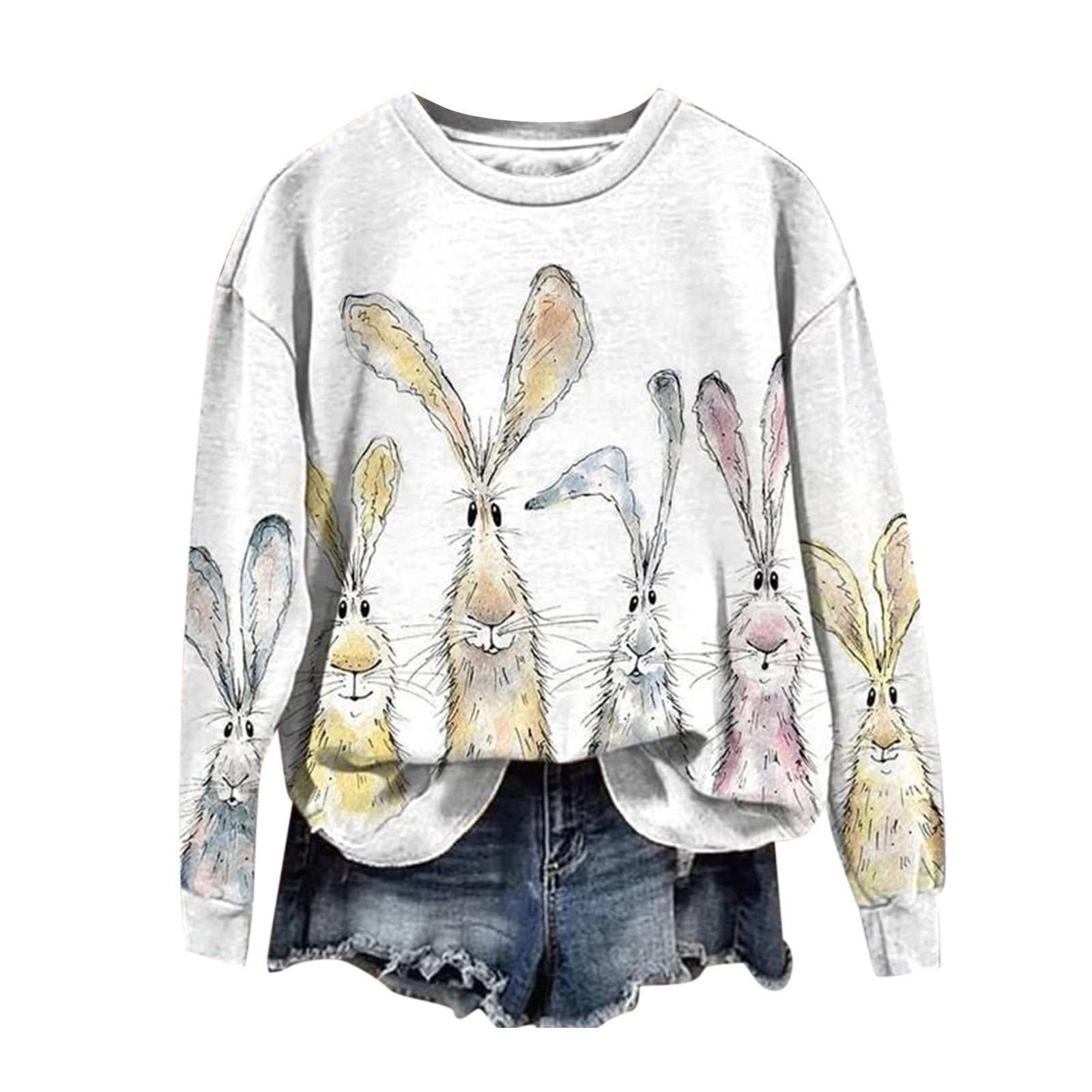 Women's Sweater 3D Digital Easter Printing