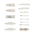 13pcs Pearl Hair Clips Decorative Pearl Hair Barrettes Large Hair Pins