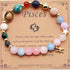 Eight Planets 12 Constellation Bracelet Morgan Stone Beaded Bracelet