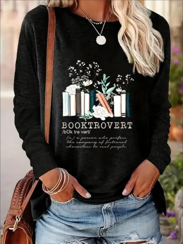 Women's Long Sleeve Hoodless Sweatshirt