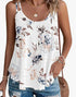 New Solid Color Jacquard Round Neck Women's Bottom And Inner Shoulder Strap Tank Top