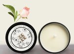 Black Tin Cans Aromatic Candles Smokeless