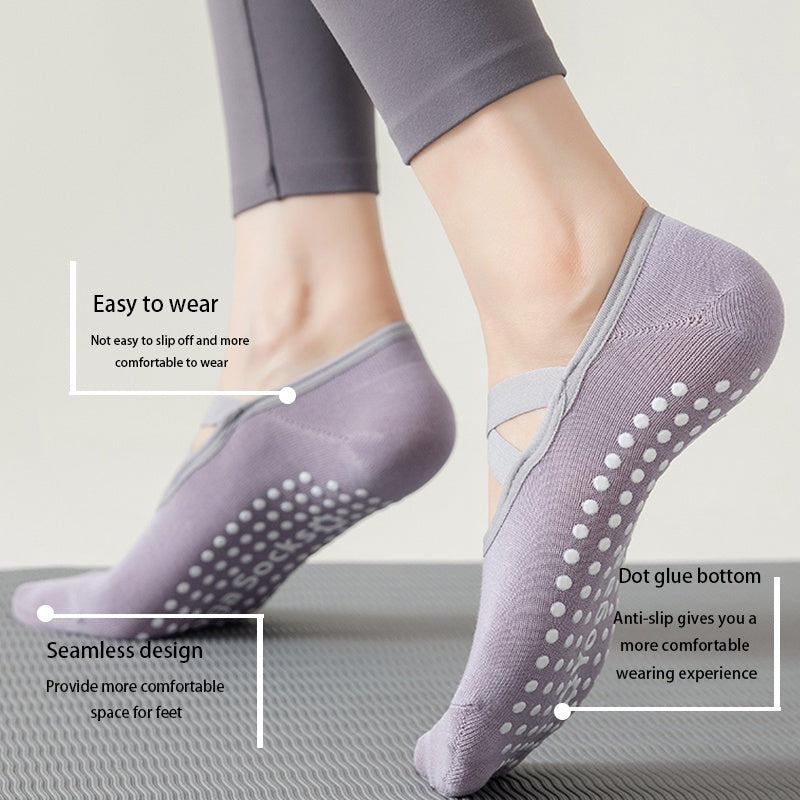 3 Pairs Yoga Socks For Women