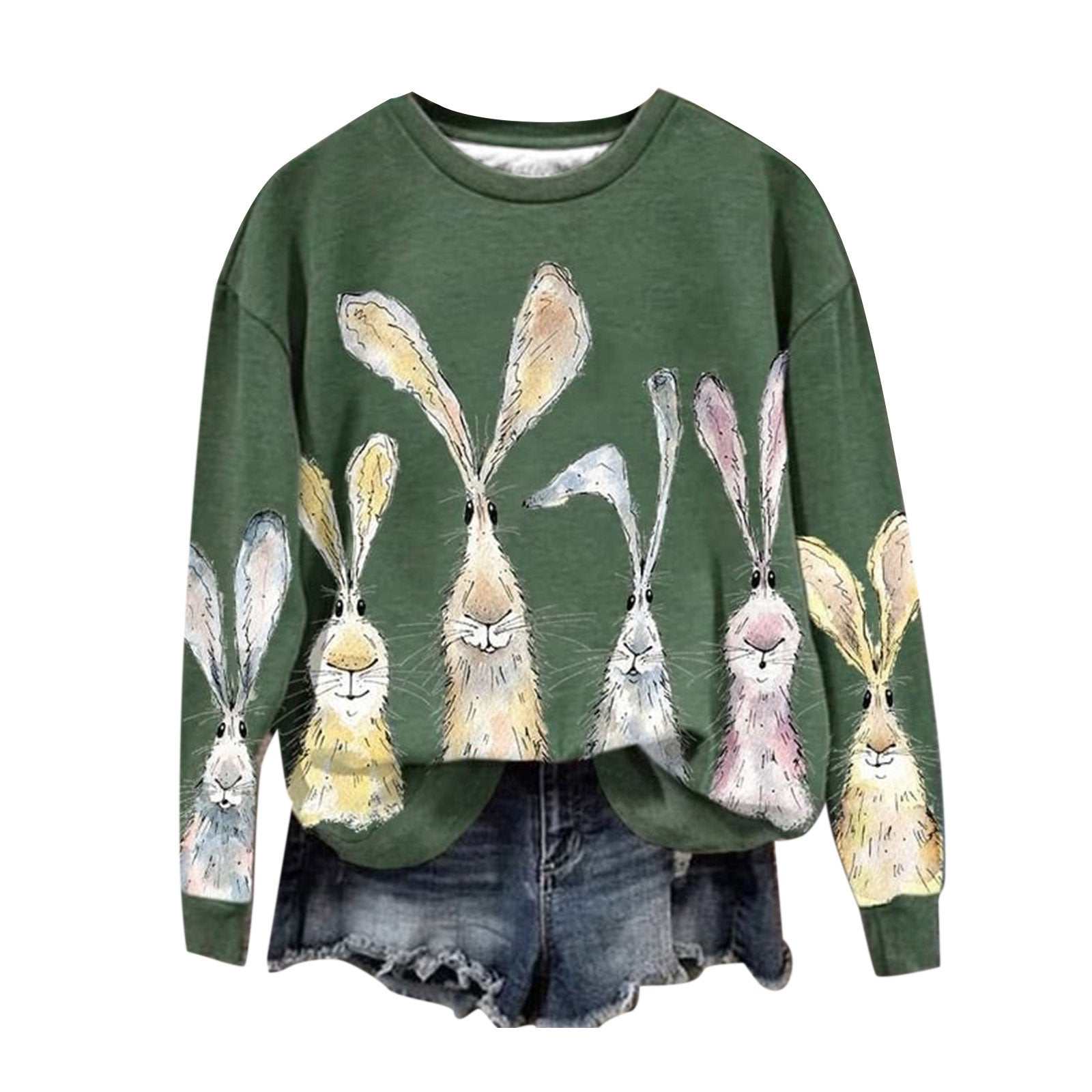 Women's Sweater 3D Digital Easter Printing