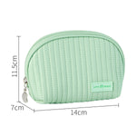 Cosmetic Bag Cute Travel Organizer Pouch Set For Women PU Leather Waterproof Wash Bag