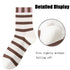 8 Pairs Womens Crew Socks Thin Soft Comfort Breathable Dress Socks