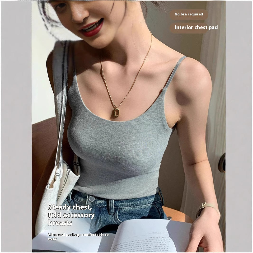Women's Fashion Personality Spaghetti Strap Tank Top