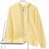 Loose Drop-shoulder Combed Cotton Hooded Zipper Sweatshirt