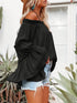 Women's Elegant Solid Color Off Shoulder Flared Sleeve Shirt for Vacation and Casual Wear