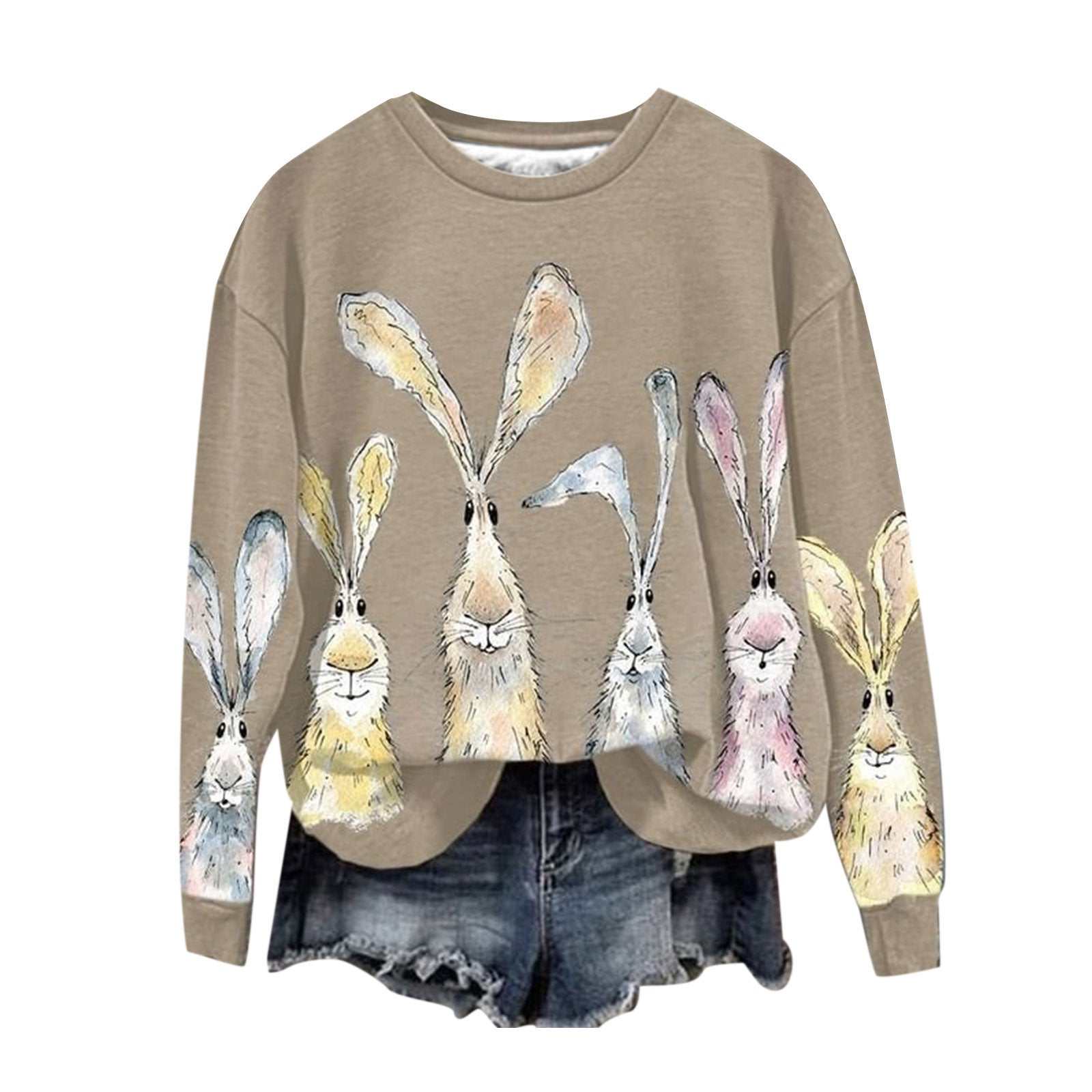 Women's Sweater 3D Digital Easter Printing