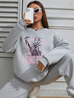 Inspiring Women's Hoodless Sweatshirt- Lady Liberty Print