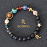 Eight Planets Twelve Constellations Bracelets Frosted Stone Beaded Bracelet