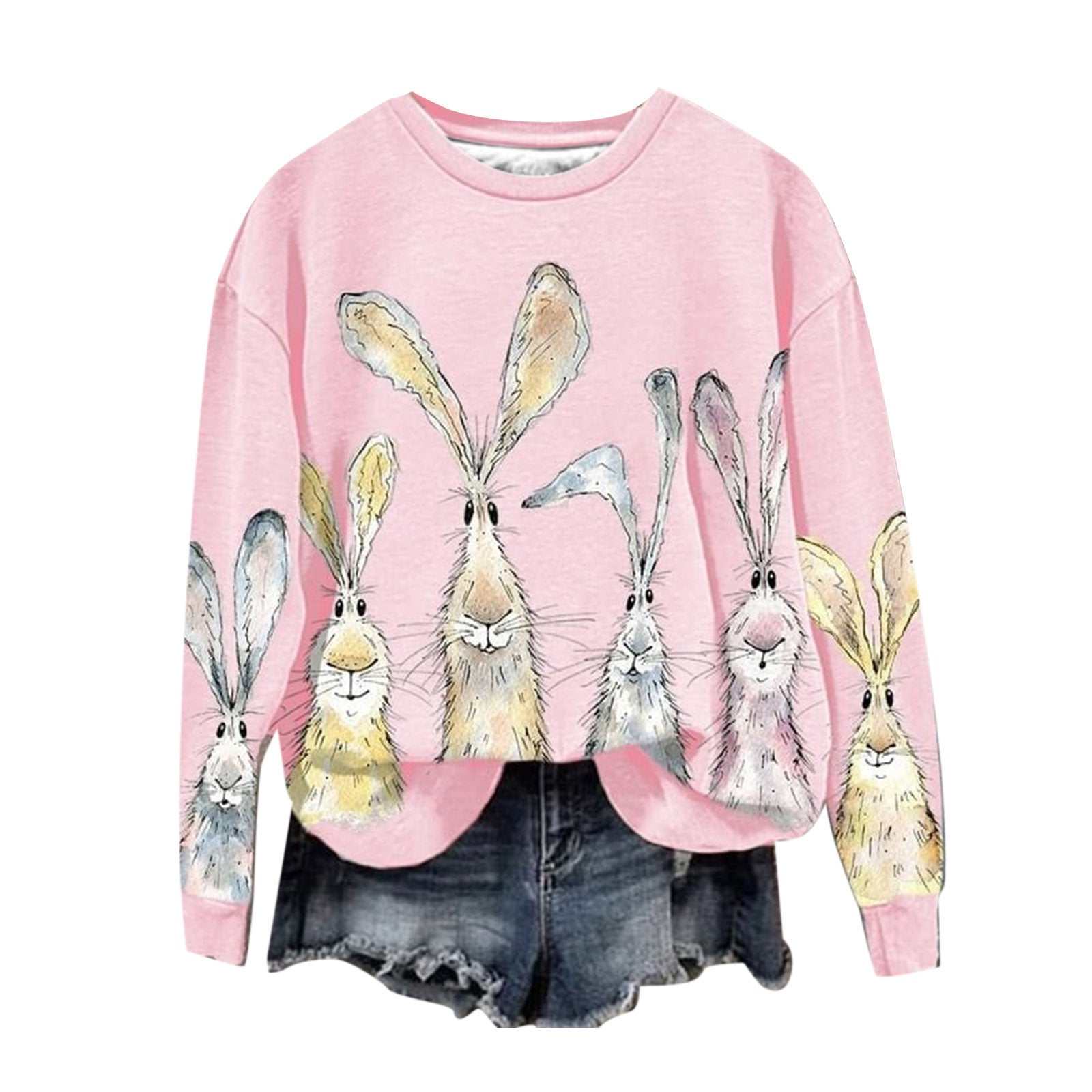 Women's Sweater 3D Digital Easter Printing