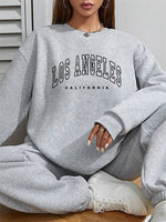 Sweet Women's Hoodless Sweatshirt- Los Angeles Print