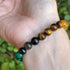 Universal Natural Stone Citrine Dongling Stone Malachite Bracelet