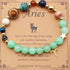 Eight Planets 12 Constellation Bracelet Morgan Stone Beaded Bracelet