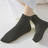 5 Pairs Of Women's Cotton Socks Are Made Of Cotton Fabric