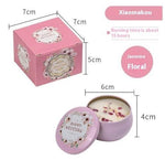 Dried Flower Fragrance Candle Flower Fragrance Incense Candle