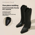 Black Knight Boots Soft Rubber Waterproof Rubber Shoes