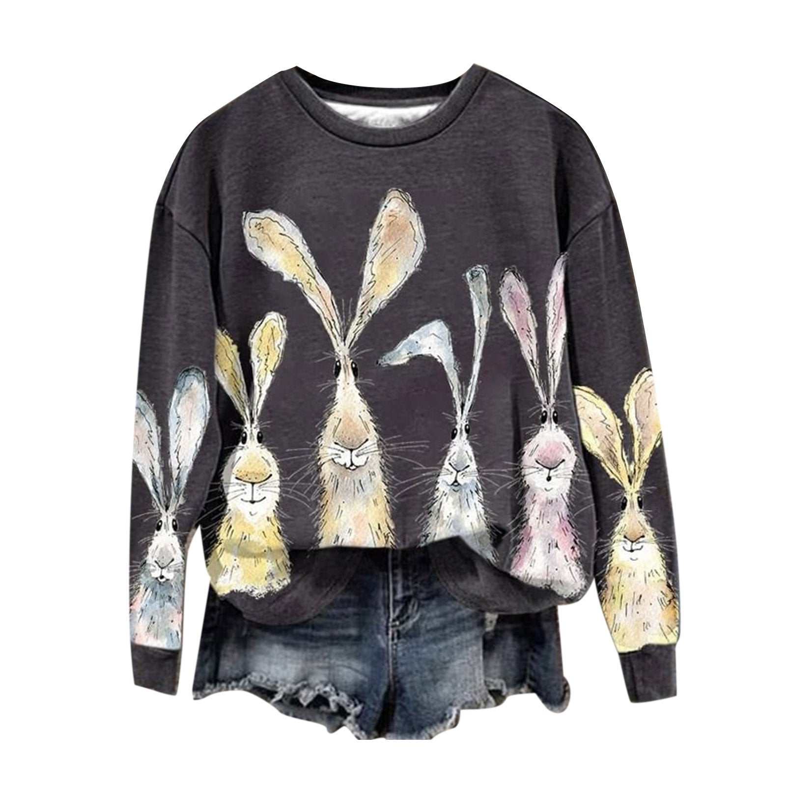 Women's Sweater 3D Digital Easter Printing