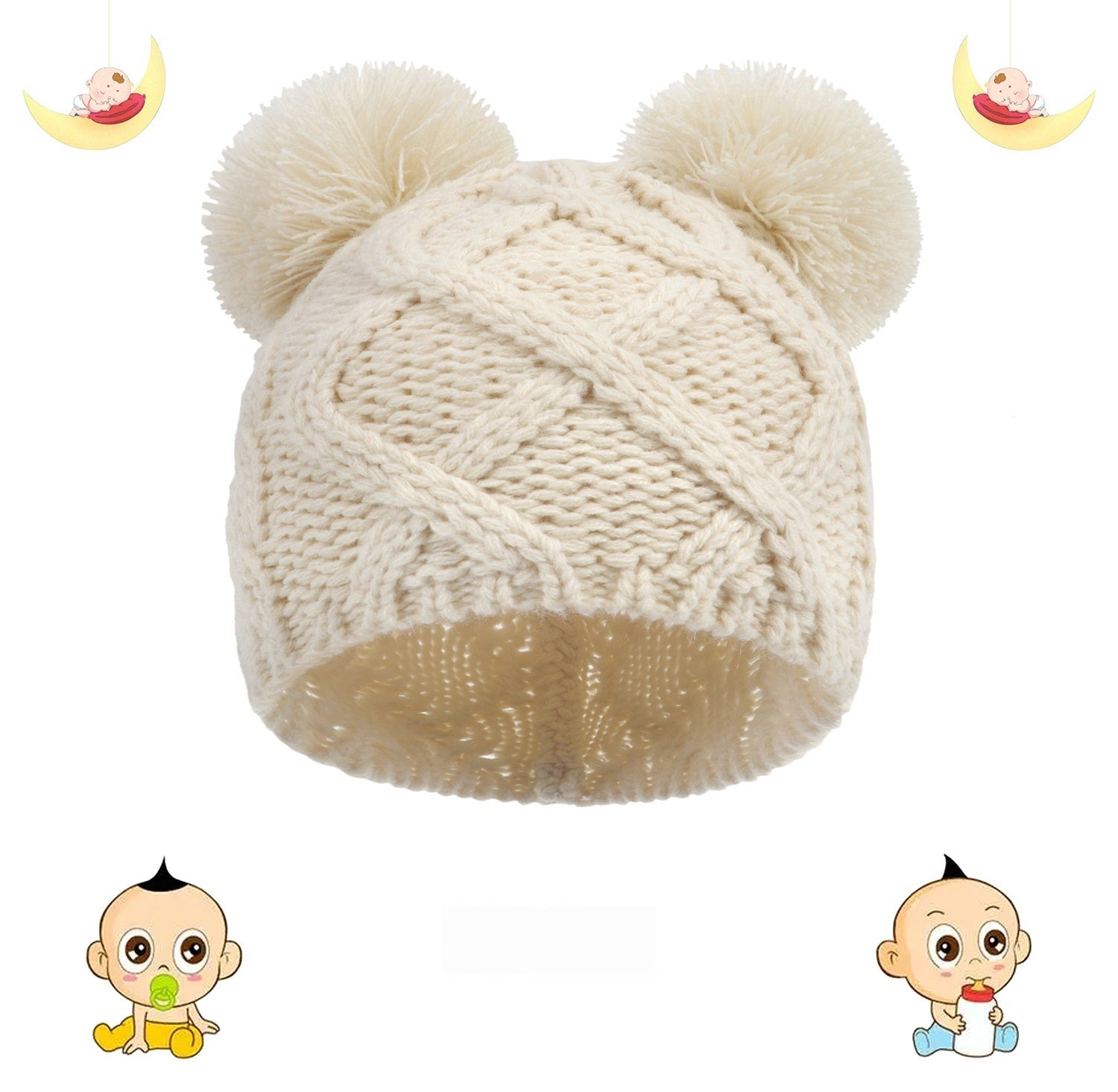 Fashion Personalized Children's Knitted Wool Hat