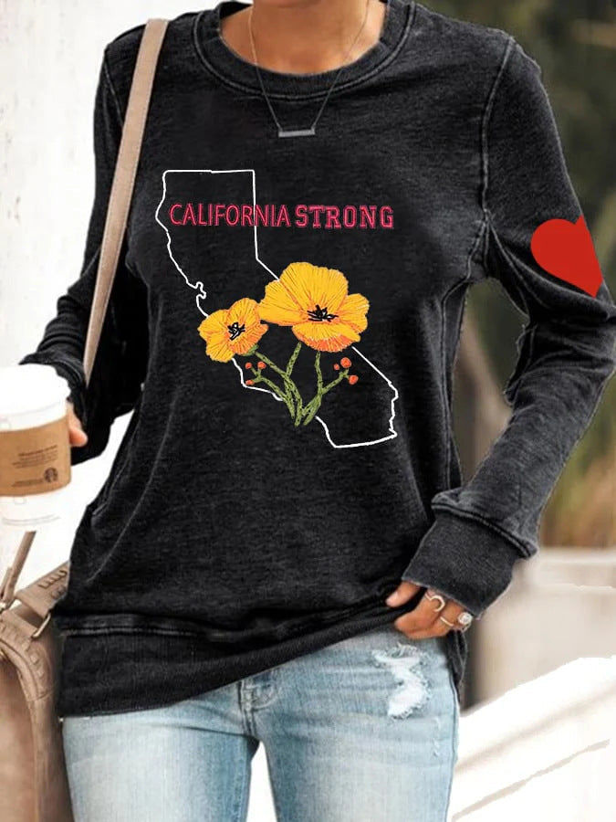 Casual Round Neck Women's Top
